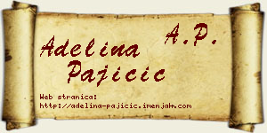 Adelina Pajičić vizit kartica